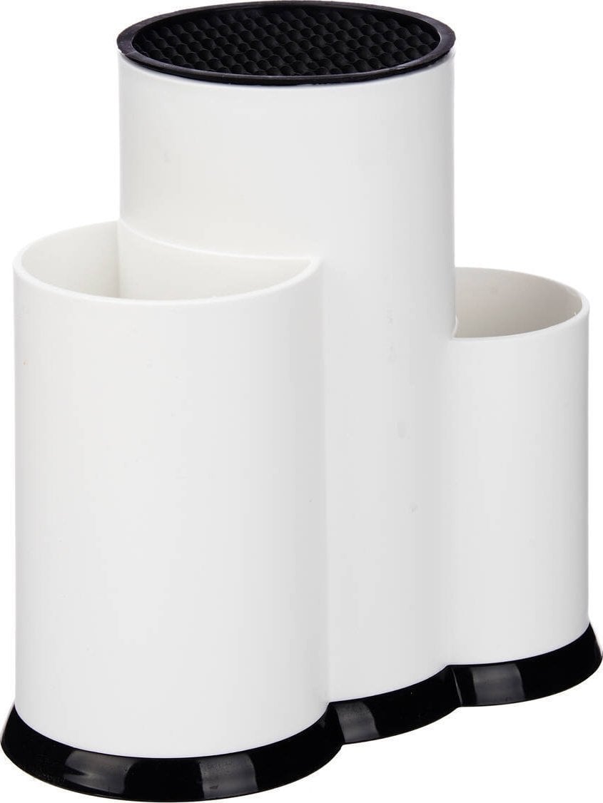 Kinvara Stojak na noże, plastikowy, 12,5 x 23 x 22 cm