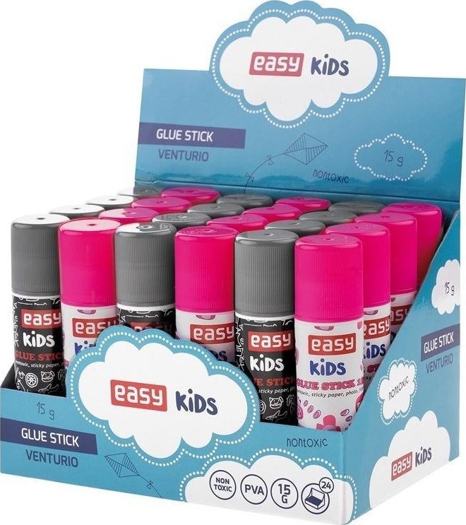Easy Stationery Klej w sztyfcie 15g Venturio (24szt) EASY