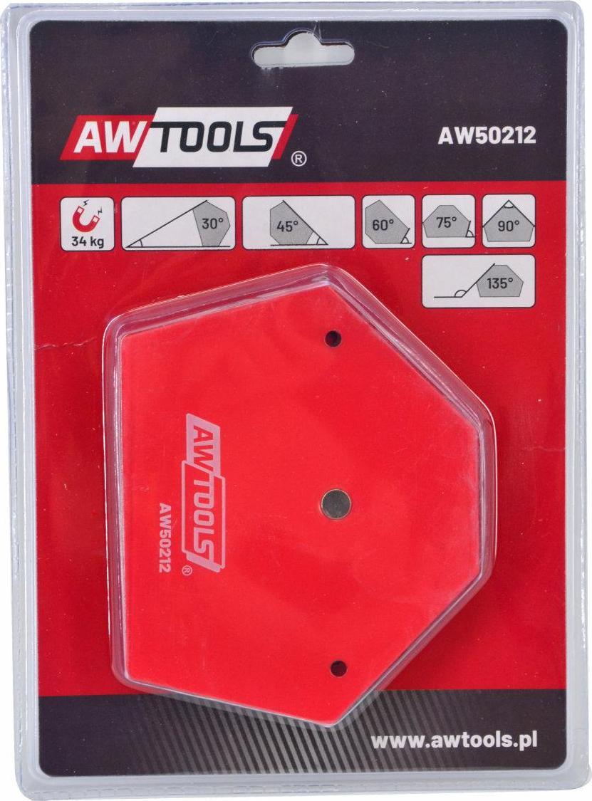 AWTools AWTOOLS KĄTOWNIK SPAWALNICZY MAGNETYCZNY 130x110x100 AW50212