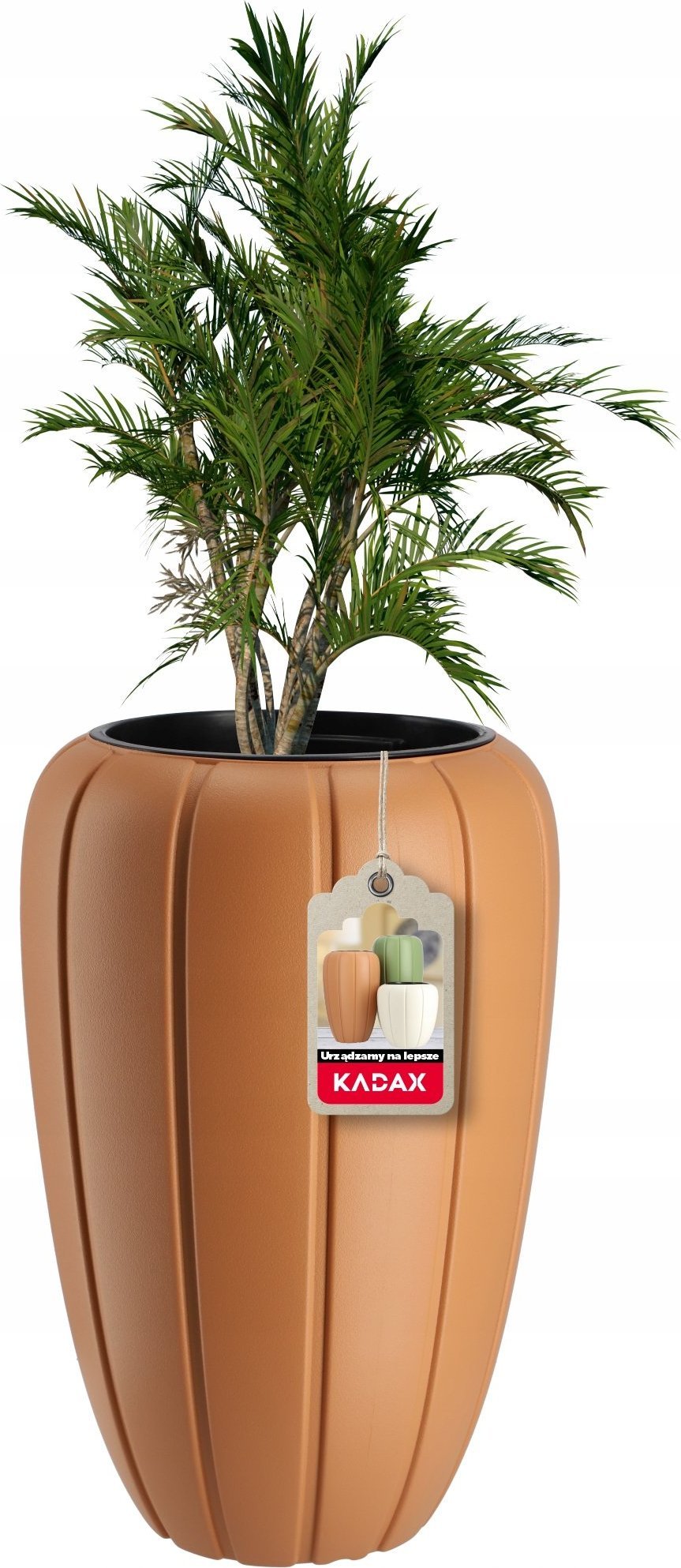 Kadax Donica Doniczka Na Kwiaty + Wkład 3D Terakota 62cm