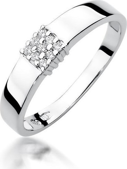 Best Diamonds złoty pierścionek z brylantem 0.05ct 21