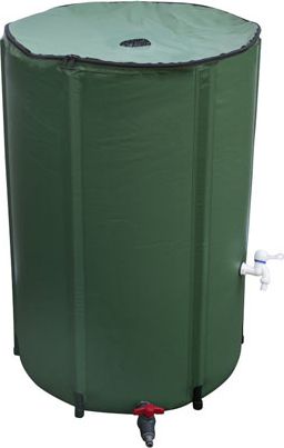 Garden King Składany pojemnik na deszczówkę 250 l zielony