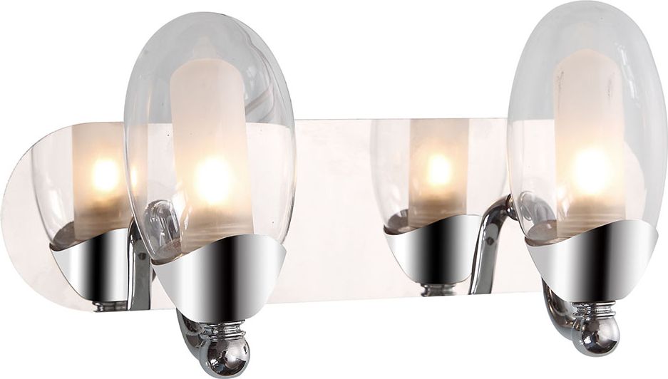 Kinkiet Italux Kinkiet ścienny transparentny Italux Clement MB120211015-2A