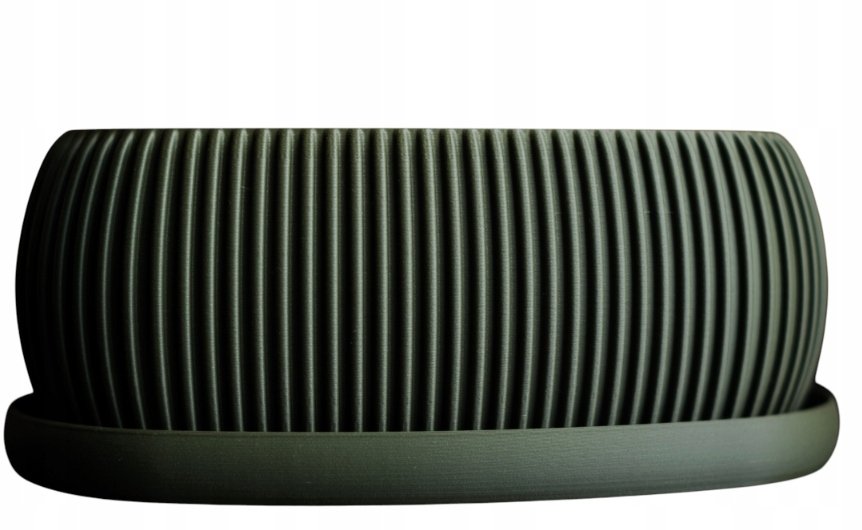 Terra Planter nowoczesna doniczka 3D inspirowana naturą - 20x10x8 cm