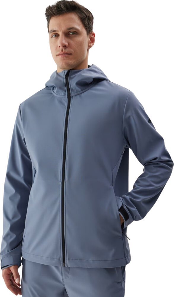 Kurtka męska 4f Kurtka męska softshell 4F M283 denim 4FWAW24TSOFM283 32S XL