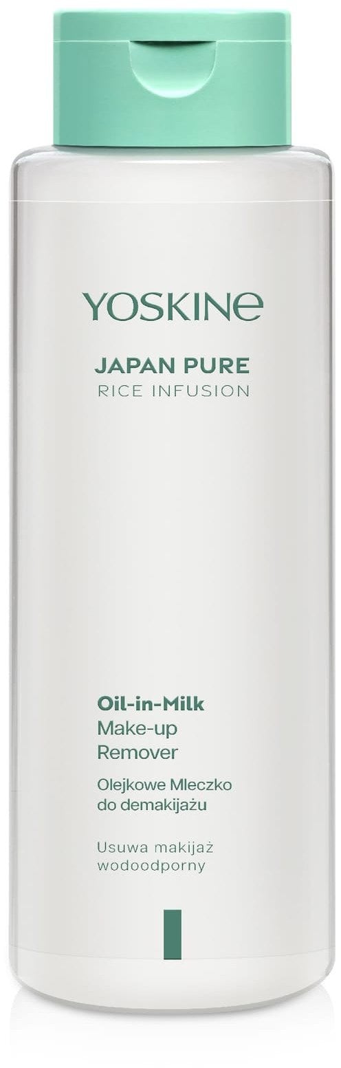 Yoskine Japan Pure Rice Infusion Olejkowe mleczko do demakijażu twarzy i oczu 400ml