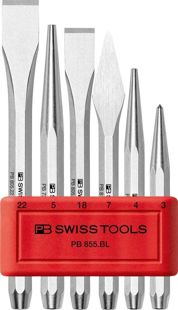 Zestaw narzędzi udarowych6-częściowy PB Swiss Tools
