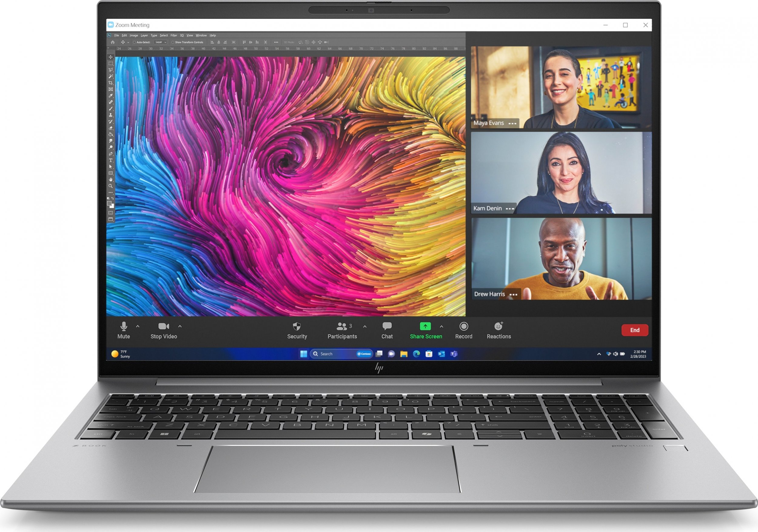 Laptop HP ZBook Firefly 16 G11 Ultra 5 135H / 32 GB / 1 TB / W11 Pro / RTX A500 (86A91EA)