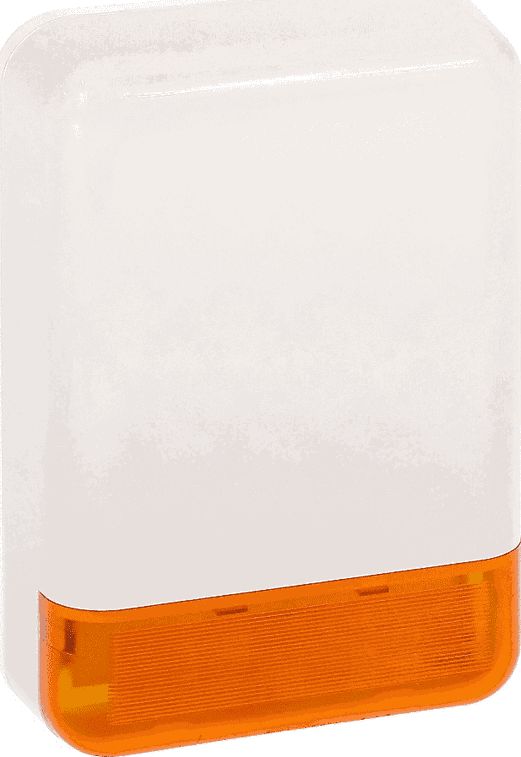 Satel Sygnalizator zewnętrzny akustyczno-optyczny pomarańczowy przetwornik PIEZO SPL-2010 O
