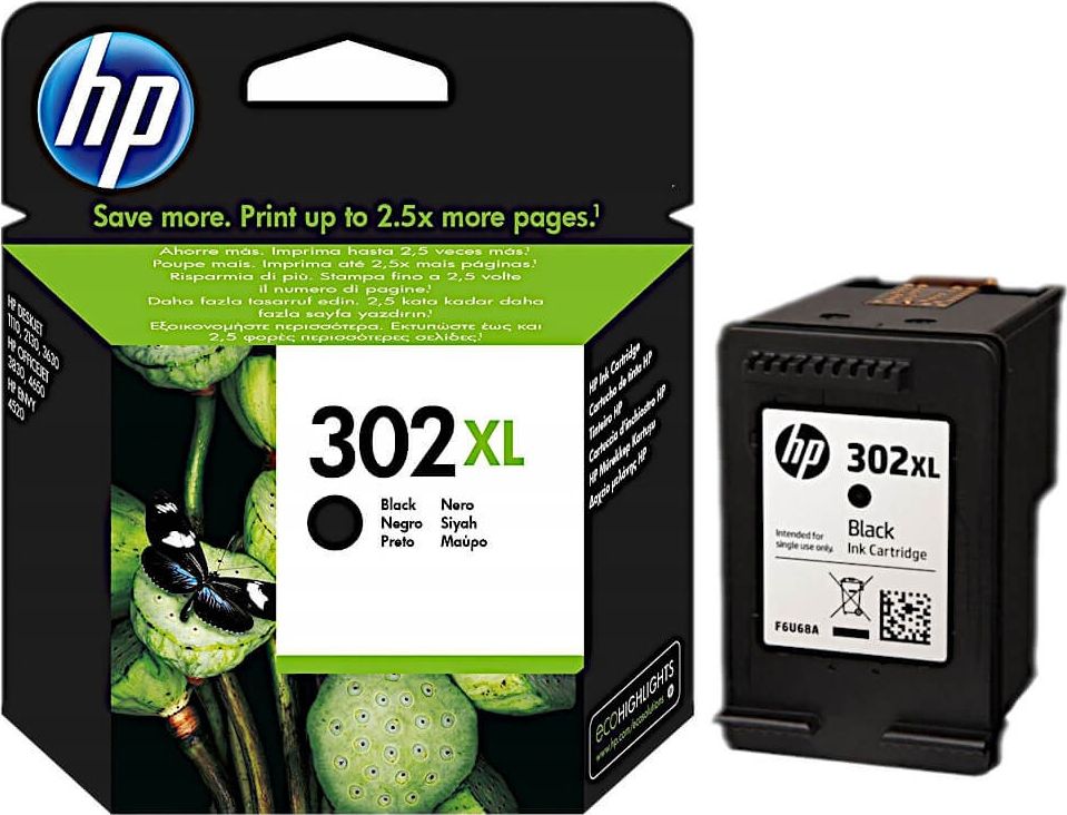 Tusz HP Tusz HP 302XL F6U68AE czarny