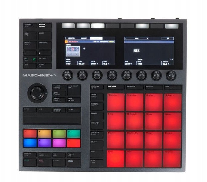 Native Instruments Maschine+ standalone Groovebox z efektami i MIDI