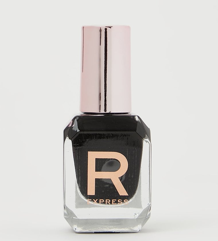 Makeup Revolution Makeup Revolution, Express, Nail Polish, Midnight Black, 10 ml For Women