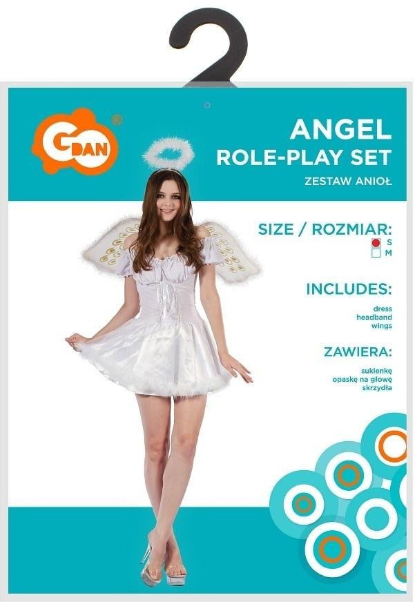 GoDan Strój dla dorosłych Anioł rozm. S