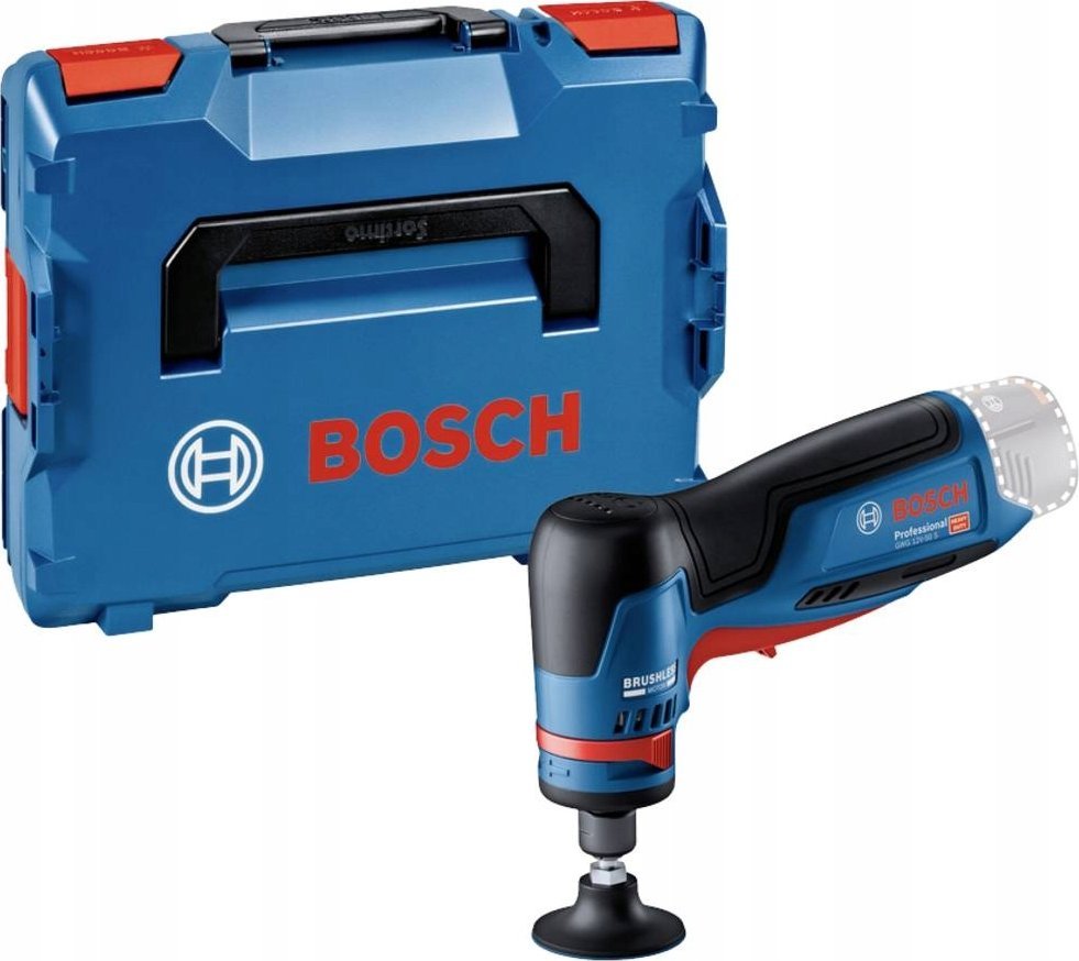 Szlifierka Bosch Bosch cordless straight grinder GWG 12V-50 S Professional solo (blue/black, without battery and charger, in L-BOXX)