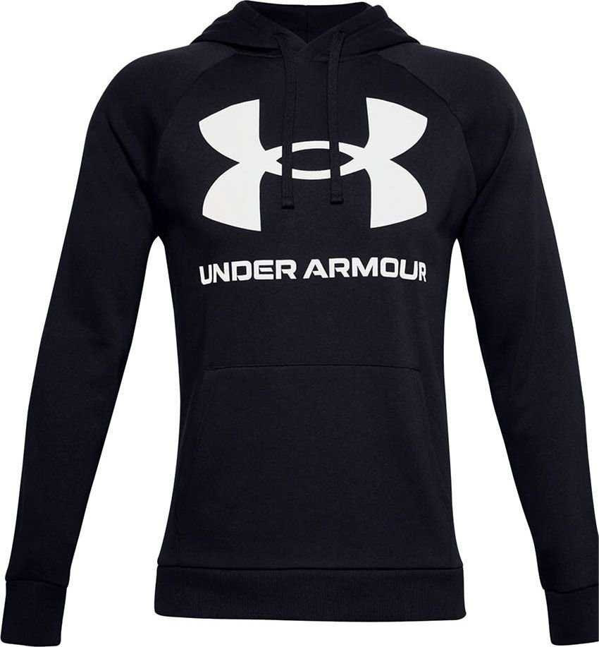 Under Armour Bluza męska Rival Fleece Big Logo HD czarna r. L (1357093 001)