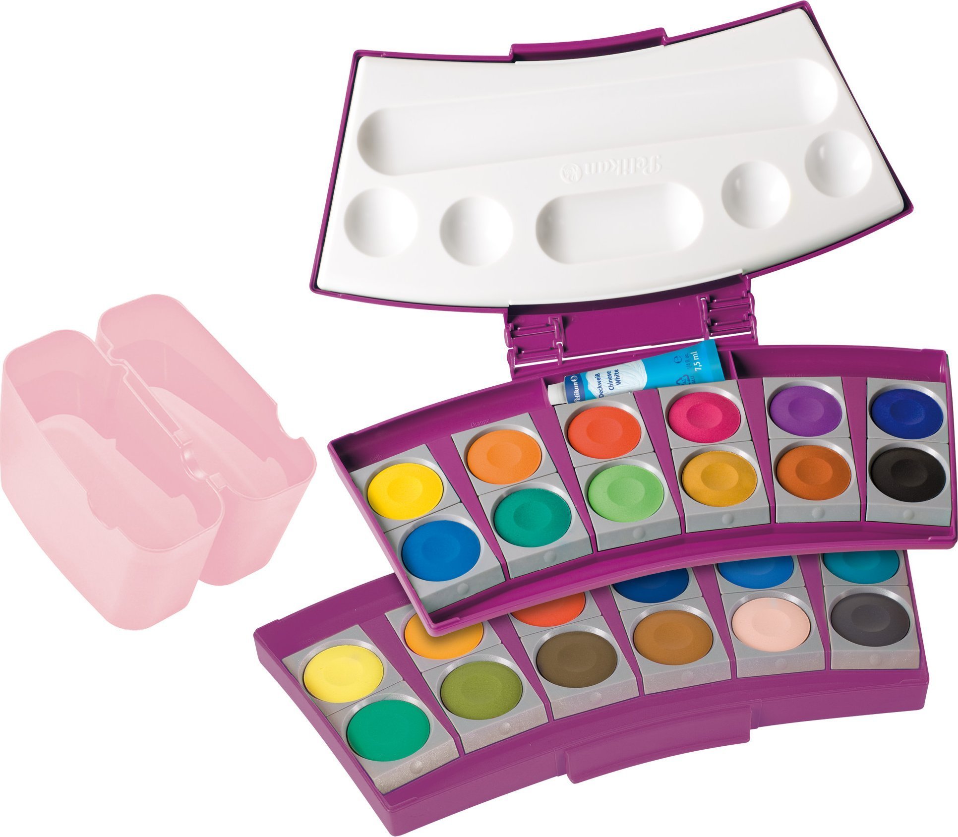 Pelikan Pelikan Deckfarbk. ProColor 735PC/24 Beere/Rosa 24 Farben