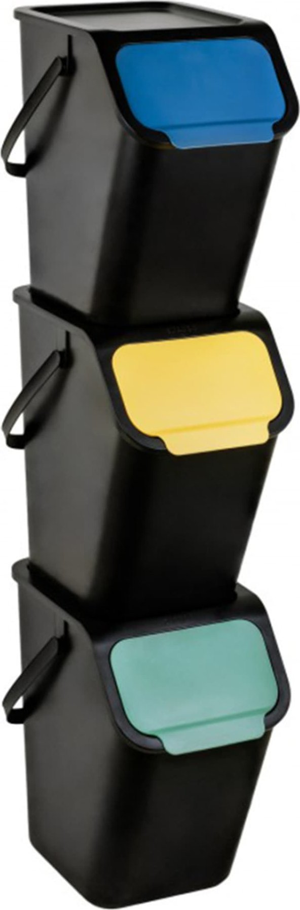 Practic Pojemniki do segregacji odpadów, 3 sztuki, 25l, BINI