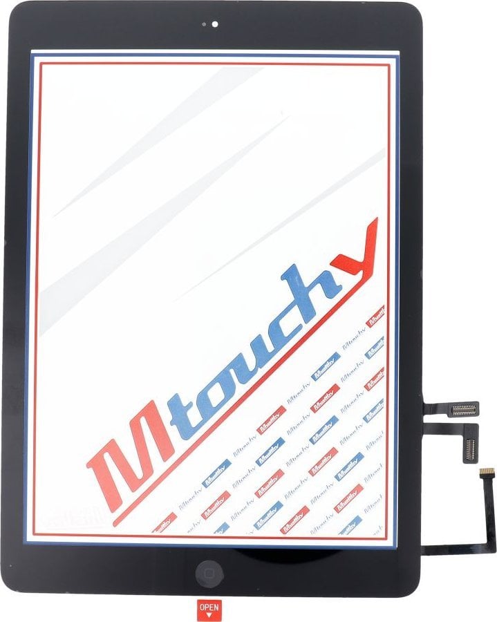 Samsung MUSTTBY Ekran dotykowy + taśma klejąca + Home do iPAD Air1 (czarny)