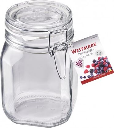 Westmark Westmark, słoik szklany z nakrętką, 1000ml