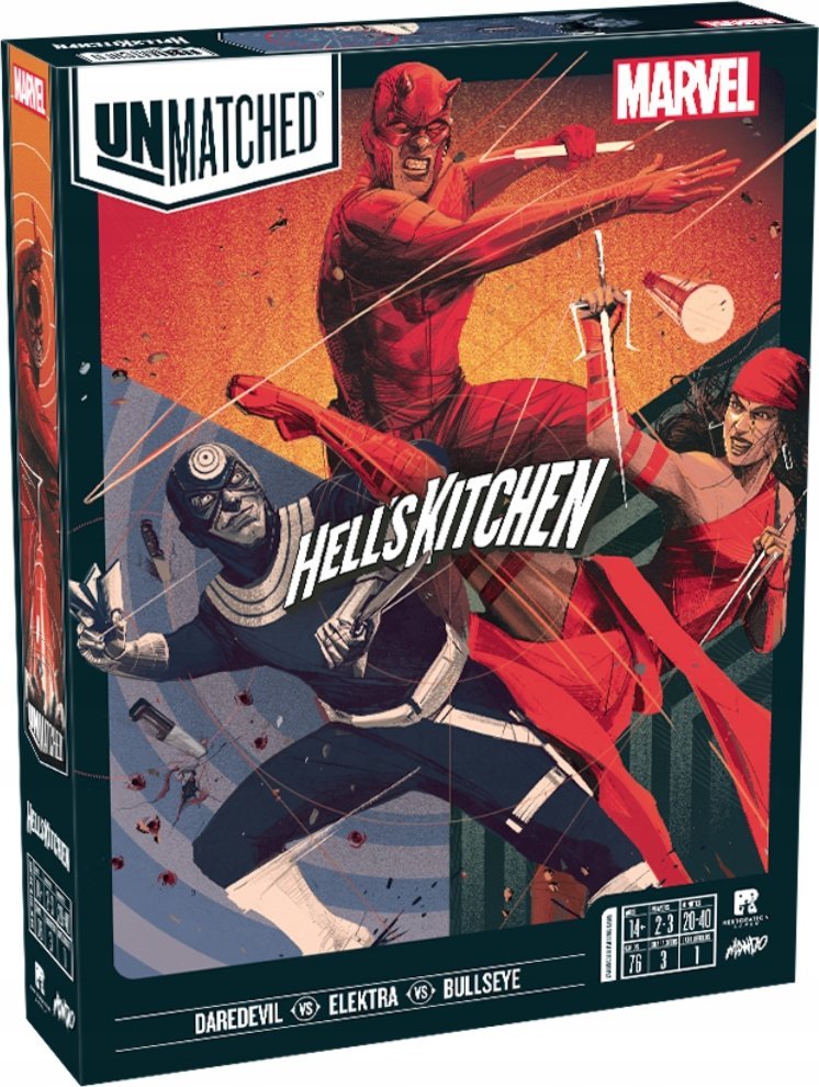 Ogry Games GRA UNMATCHED MARVEL: HELL'S KITCHEN (ENG) - OGRY GAMES