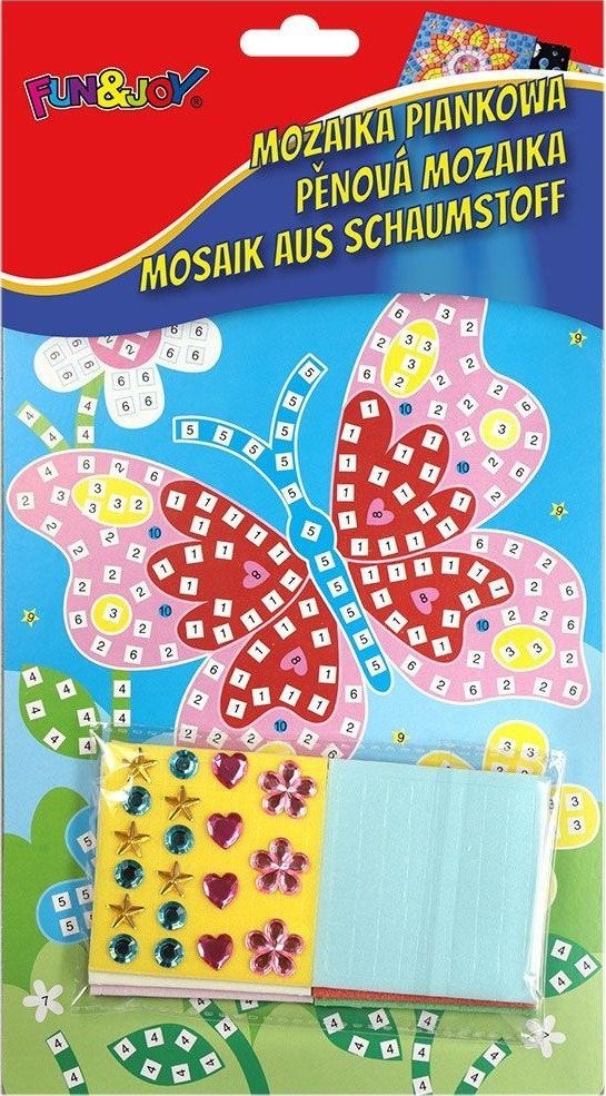 Titanum Mozaika piankowa Motyl Fun&Joy