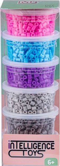 Koraliki Do Prasowania 3000szt, Prasowanki, Do Prasowanek, 6 Kolorów, Zapas KOLOROWE ODCIENIE