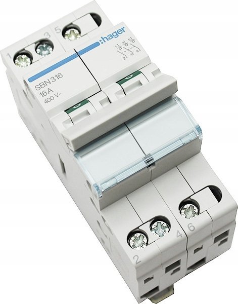 Hager Rozłącznik izolacyjny SBN316 16A 3P Hager
