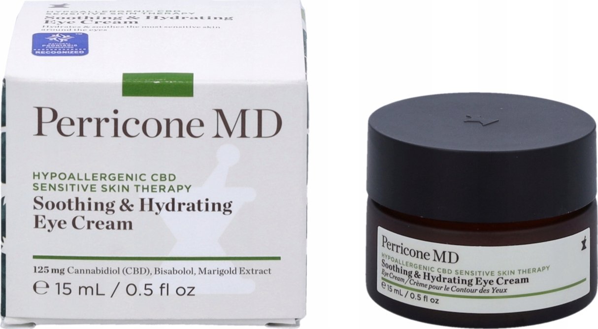 Perricone MD Perricone Md, Hypoallergenic CBD , Hydrating And Soothing, Day & Night, Eye Cream, 15 ml Unisex