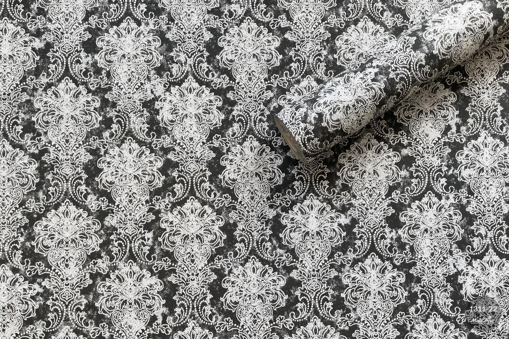 MallDeco Tłoczona tapeta winylowa na VLIES SUPPORT do salonu, sypialni lub przedpokoju.