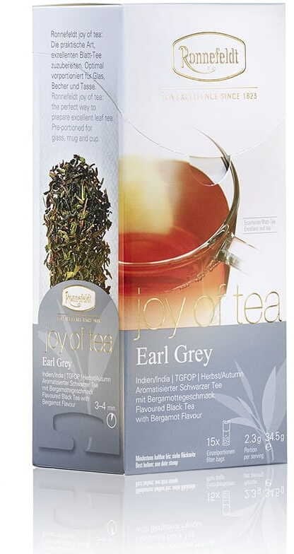 Ronnefeldt Czarna herbata Joy Of Tea Earl Grey 15 saszetek