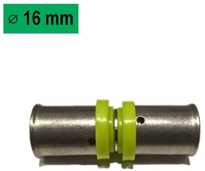 SRAIGHT COUPLING 16 X 2,00