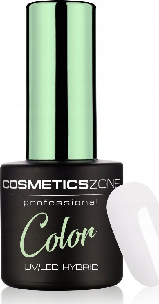 Cosmetics Zone Lakier hybrydowy hipoalergiczny biały 7ml - Intense White 003