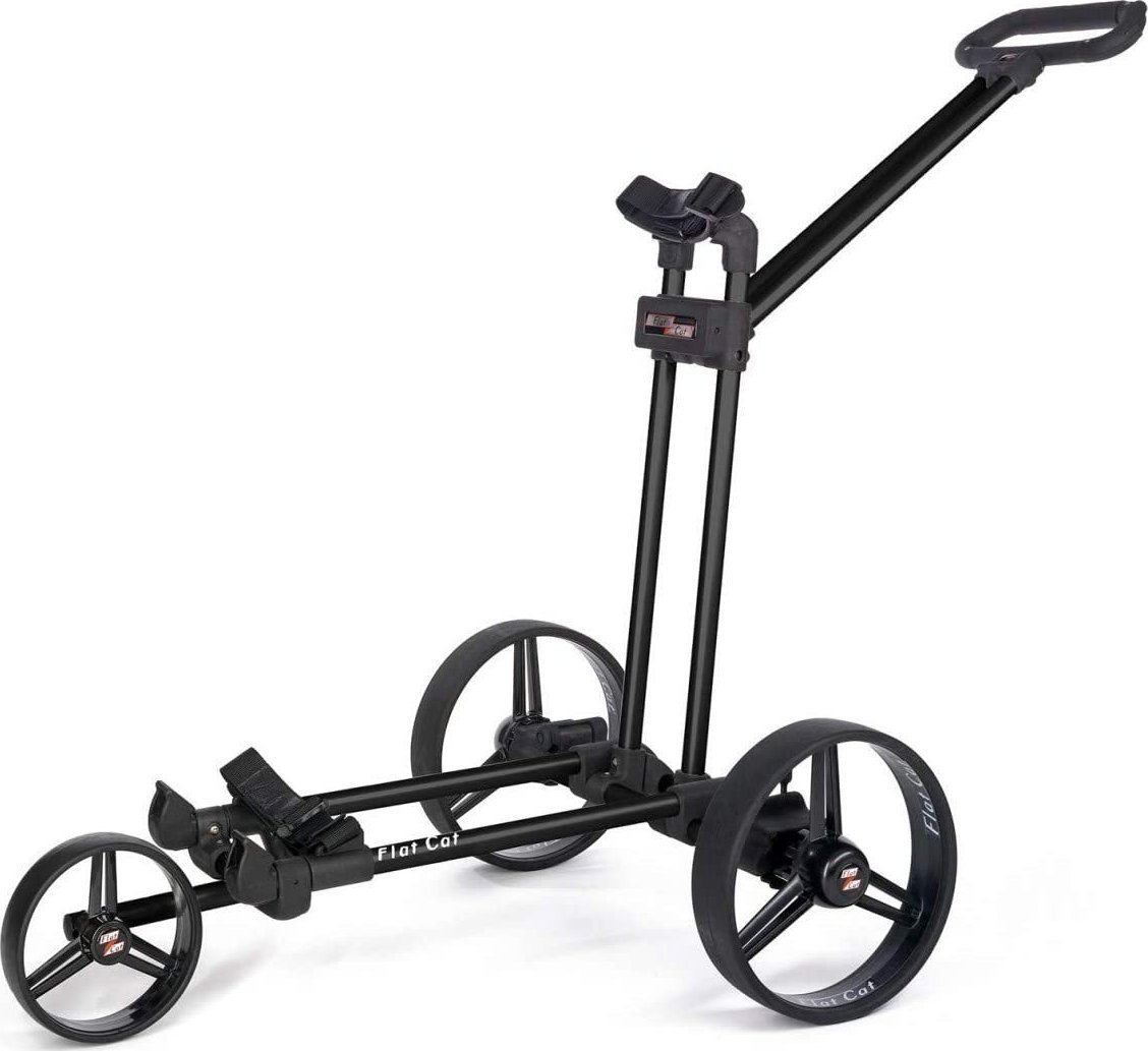 Flat Cat morele Wózek golfowy FLAT CAT Push, składany płasko black