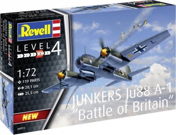 Revell Model plastikowy Junkers Ju88 A-1 Battle of Britain
