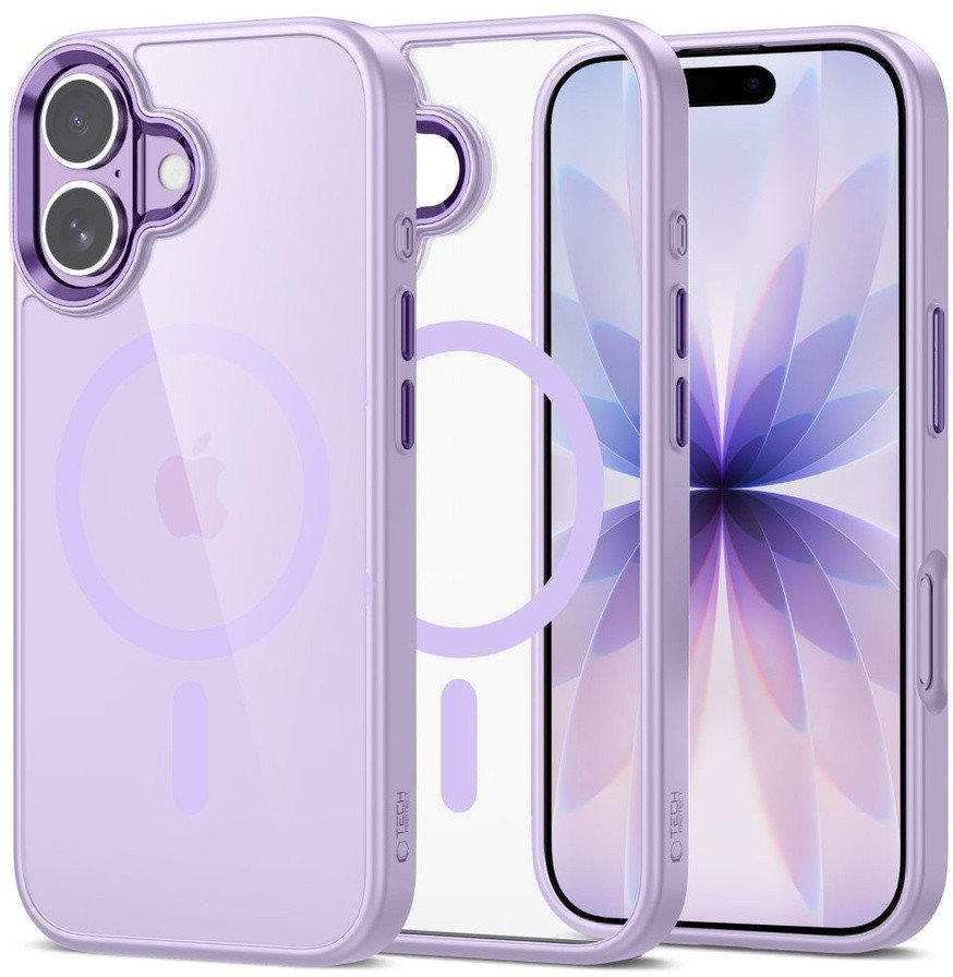 TECH-PROTECT MAGMAT MAGSAFE IPHONE 17 LAVENDER/CLEAR