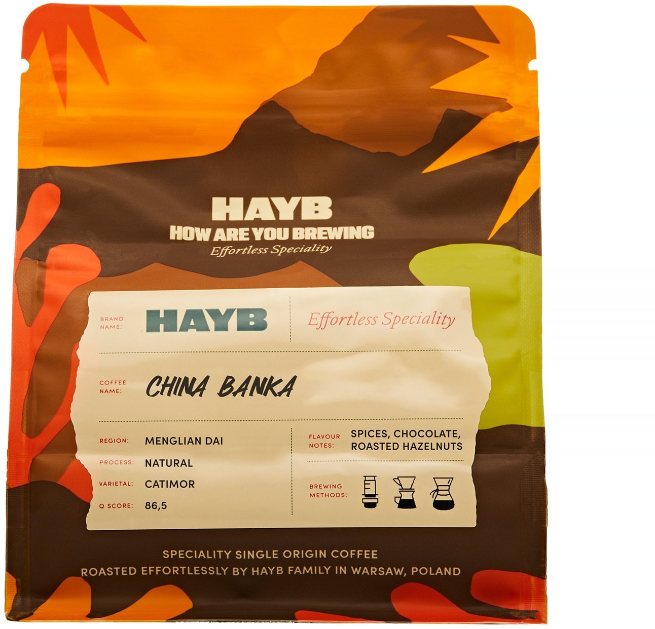 Kawa ziarnista HAYB - kawa ziarnista China Banka Natural* Filter 250 g