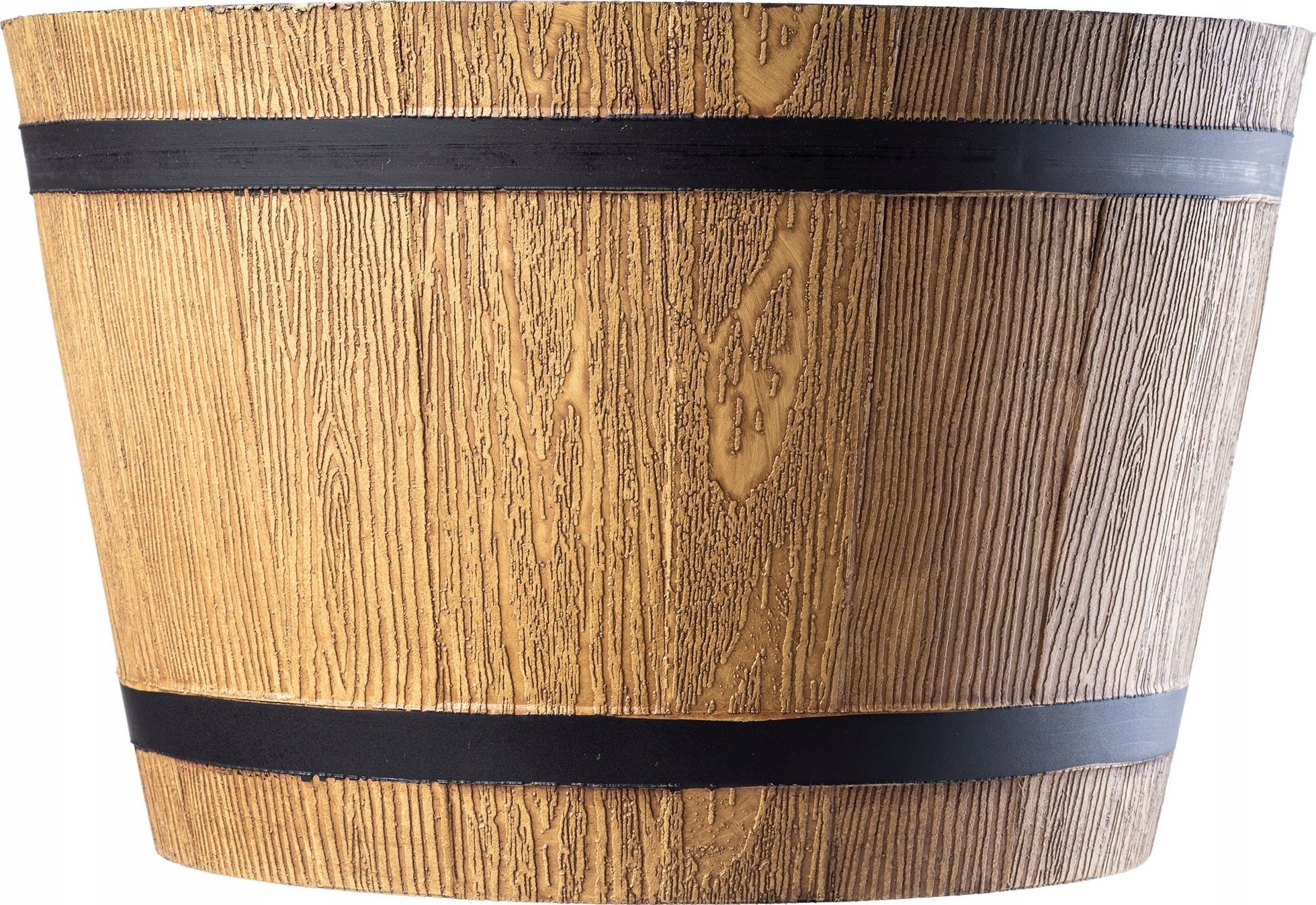 Kadax Doniczka Donica Okrągła Na Kwiaty 23cm Jasny Brąz