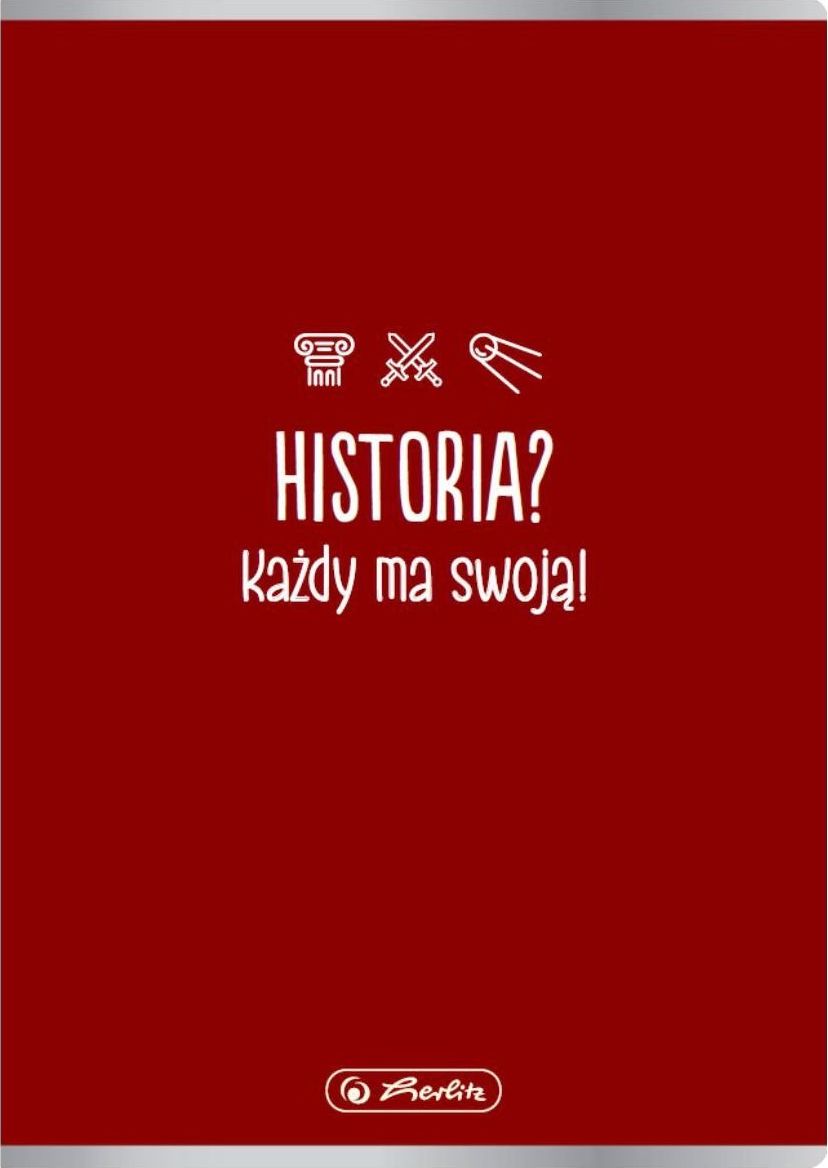 Herlitz Zeszyt A5 60k kratka historia soft touch HERLITZ