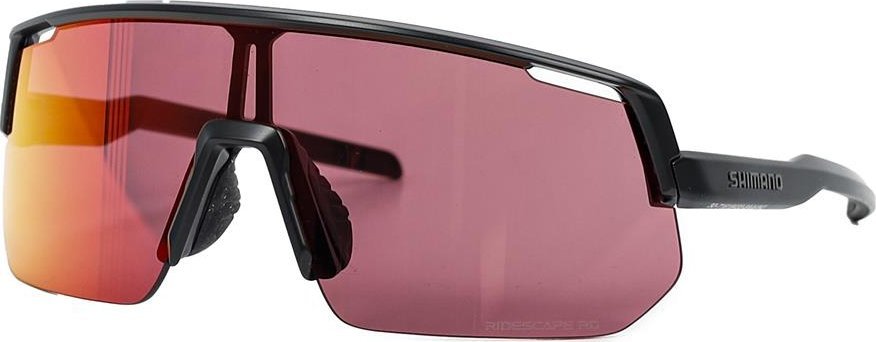 Shimano Okulary Shimano Technium L, soczewki Ridescape RD-Road, czarny mat