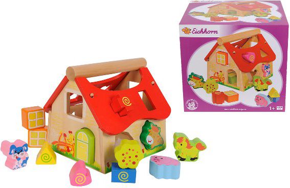 Eichhorn Drewniany Domek Kształtów (100002098)