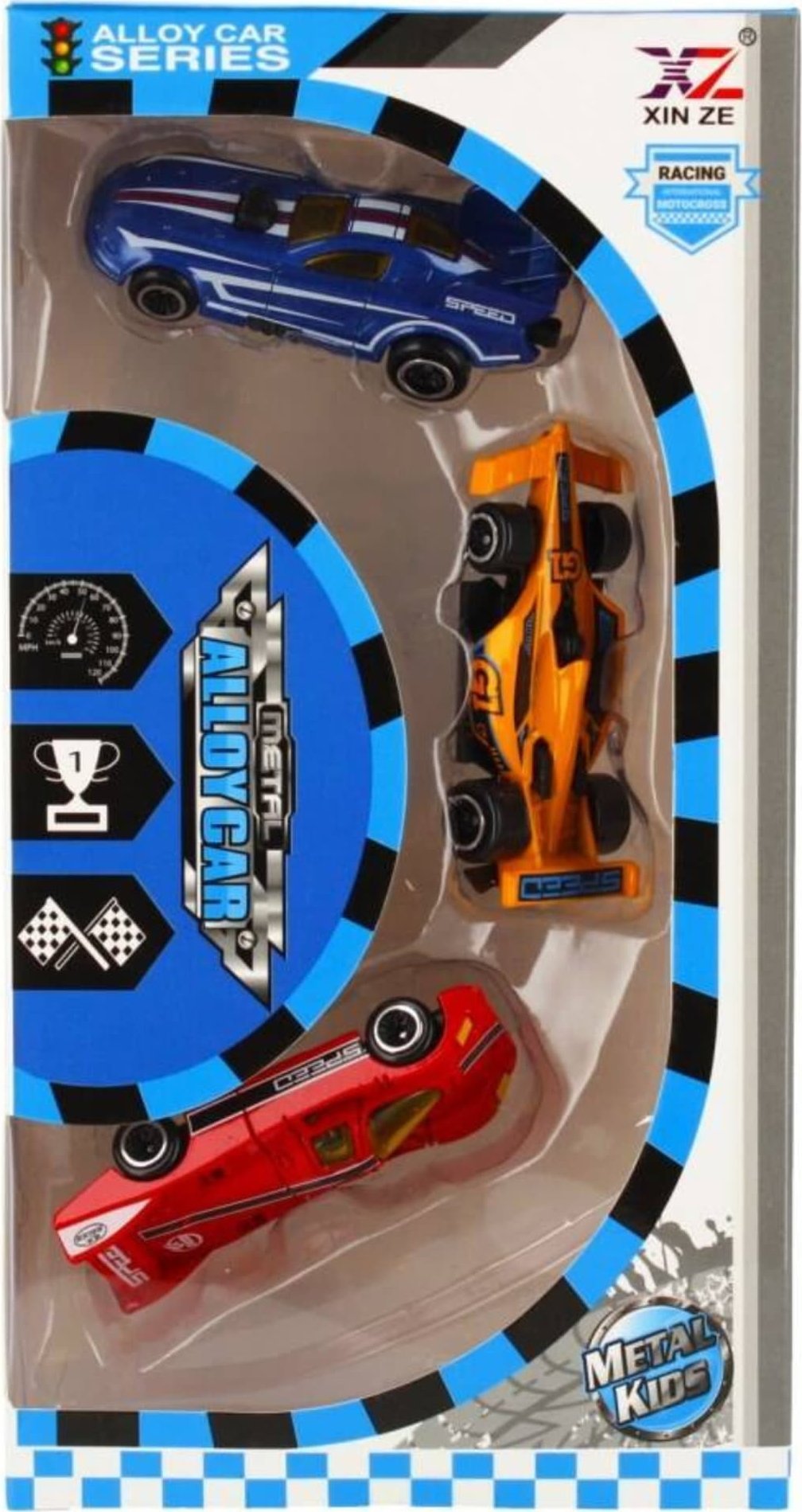 Mega Creative AUTO WYSCIG MET 3SZT 12X23X4 MIX2 MC WB 72/144