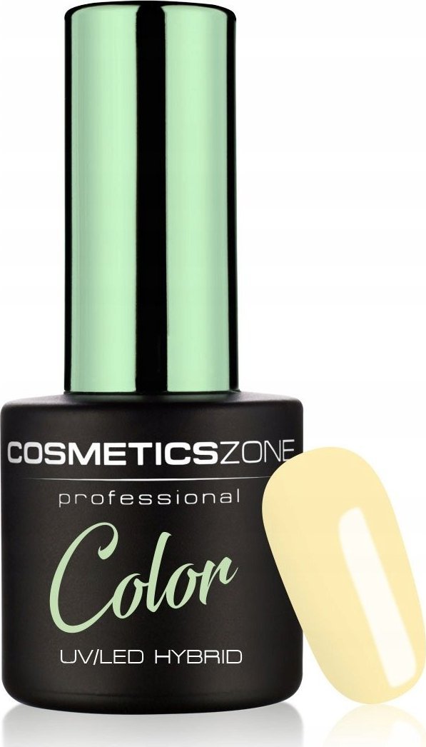 Cosmetics Zone Lakier hybrydowy hipoalergiczny jasny żółty 7ml - Be Happy 708