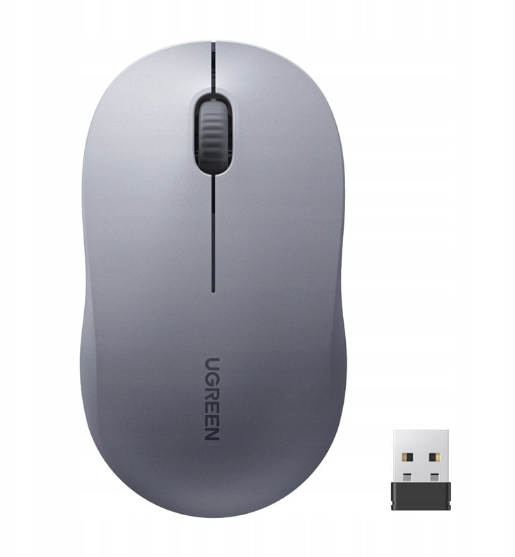Mysz Ugreen Myszka M331 bezprzewodowa optyczna - szara