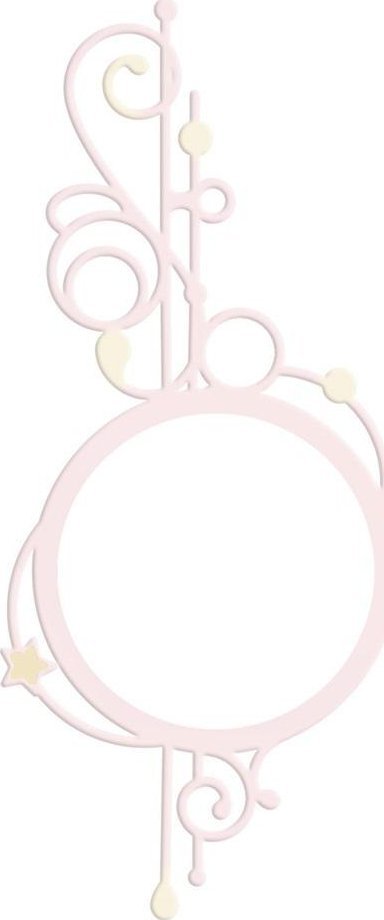 Wykrojnik - Obręcz vintage