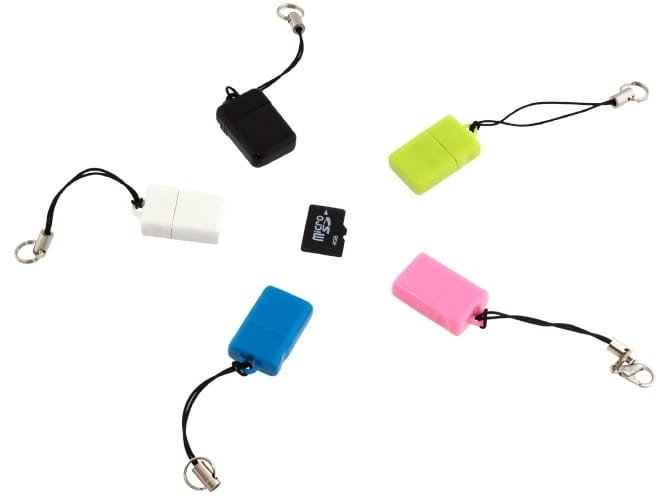 DD30 Czytnik kart micro SD SDHC white MICROCZYTNIK