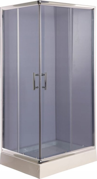 Savana Kabina prysznicowa narożna 100x80x200 cm grafitowa