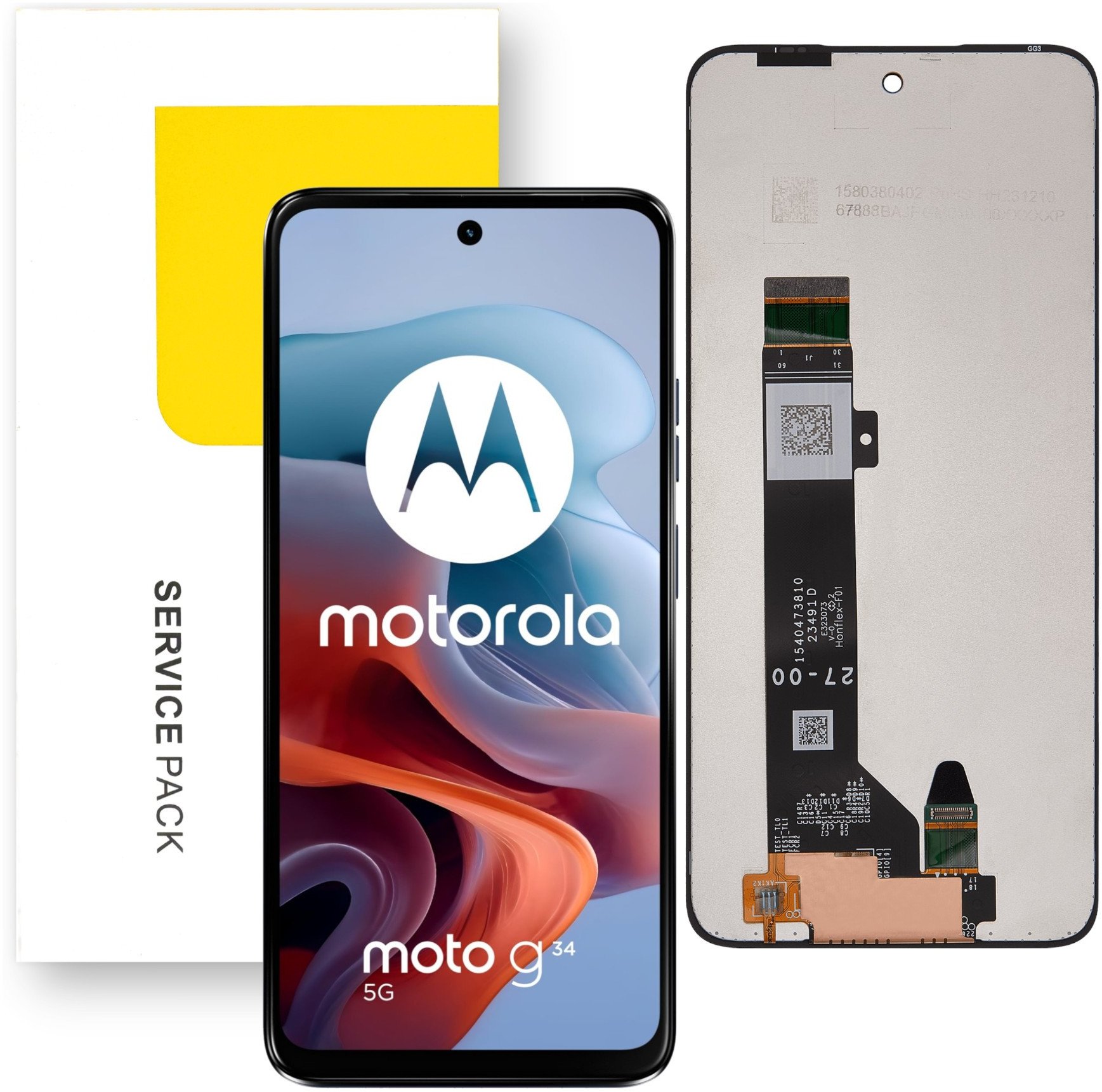 Wyświetlacz do Motorola Moto G34 5G LCD XT2363-2 Oryginał Mobilepart