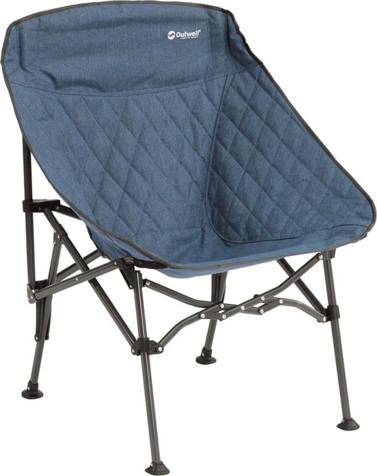 Outwell Składane krzesło turystyczne Strangford, niebieskie