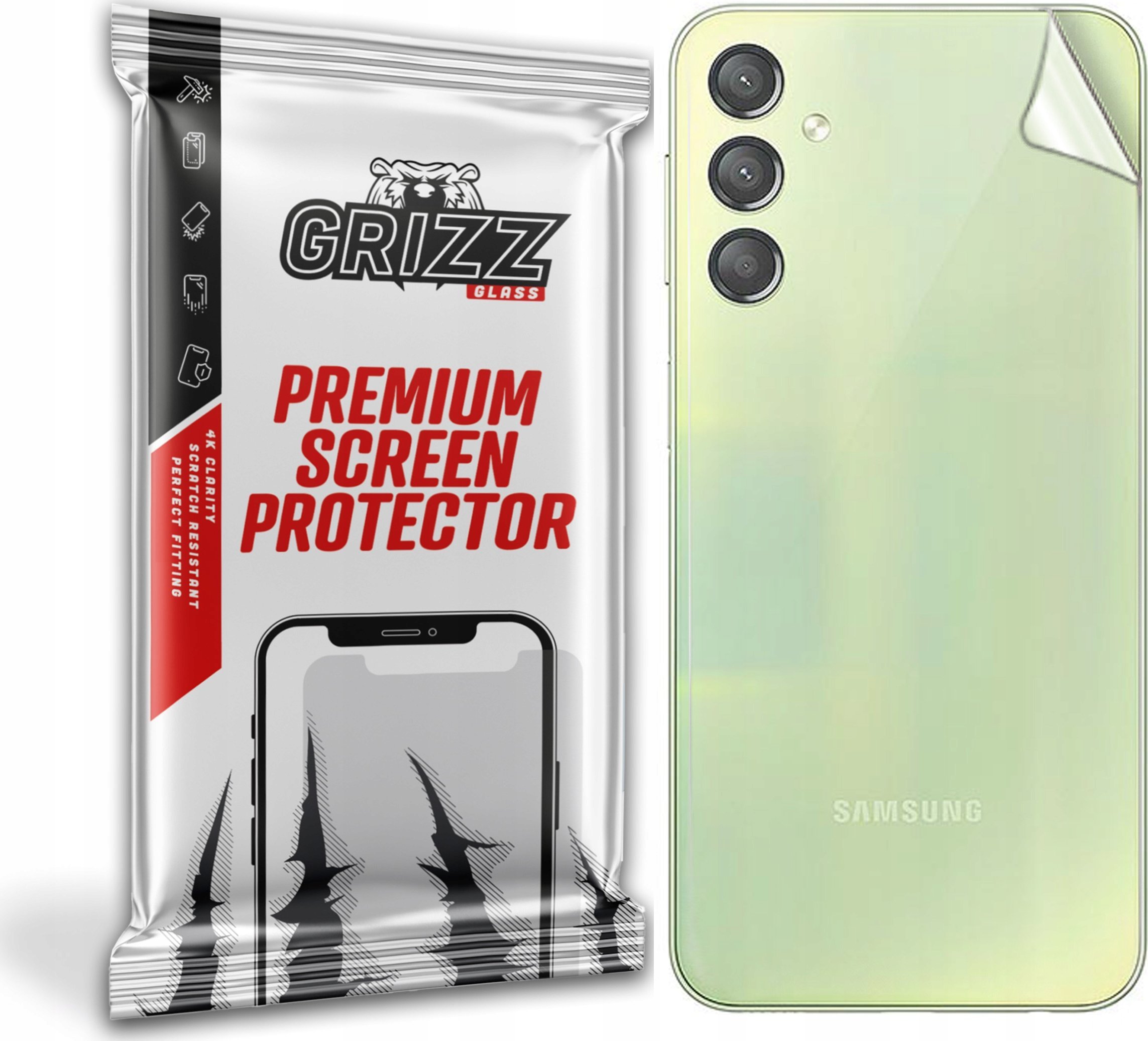 GrizzGlass Folia na tył GrizzGlass SatinSkin Samsung Galaxy A24 4G