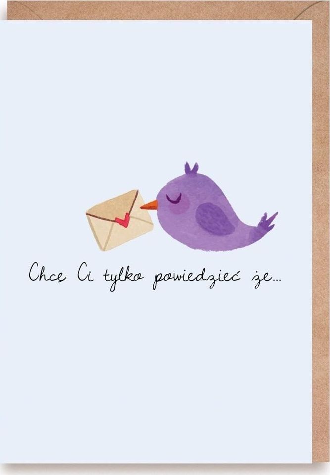 Cardie Kartka walentynkowa List miłosny K153